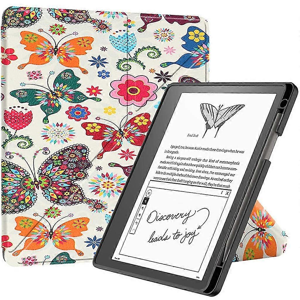 Multi-folding stand soft Pu Capa de couro para Kindle Scribe 2022 10,2 polegadas