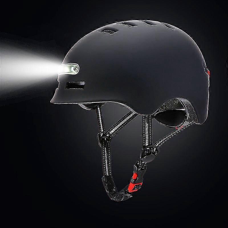 Cyklistická helma s podsvíceným výstražným světlem, pro dospělé i děti