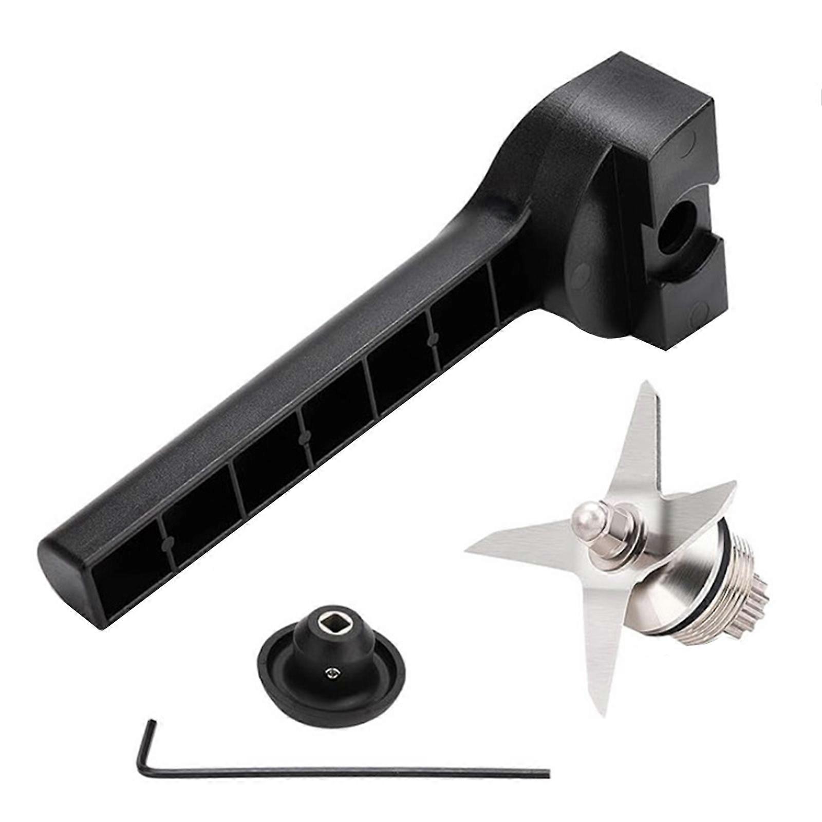 Blender Wet Dry Ice 4 Blade Assembly Wrench Drive Socket Compatible for 5200 Series Juicer Stainless Steel Replace Part Multicolor