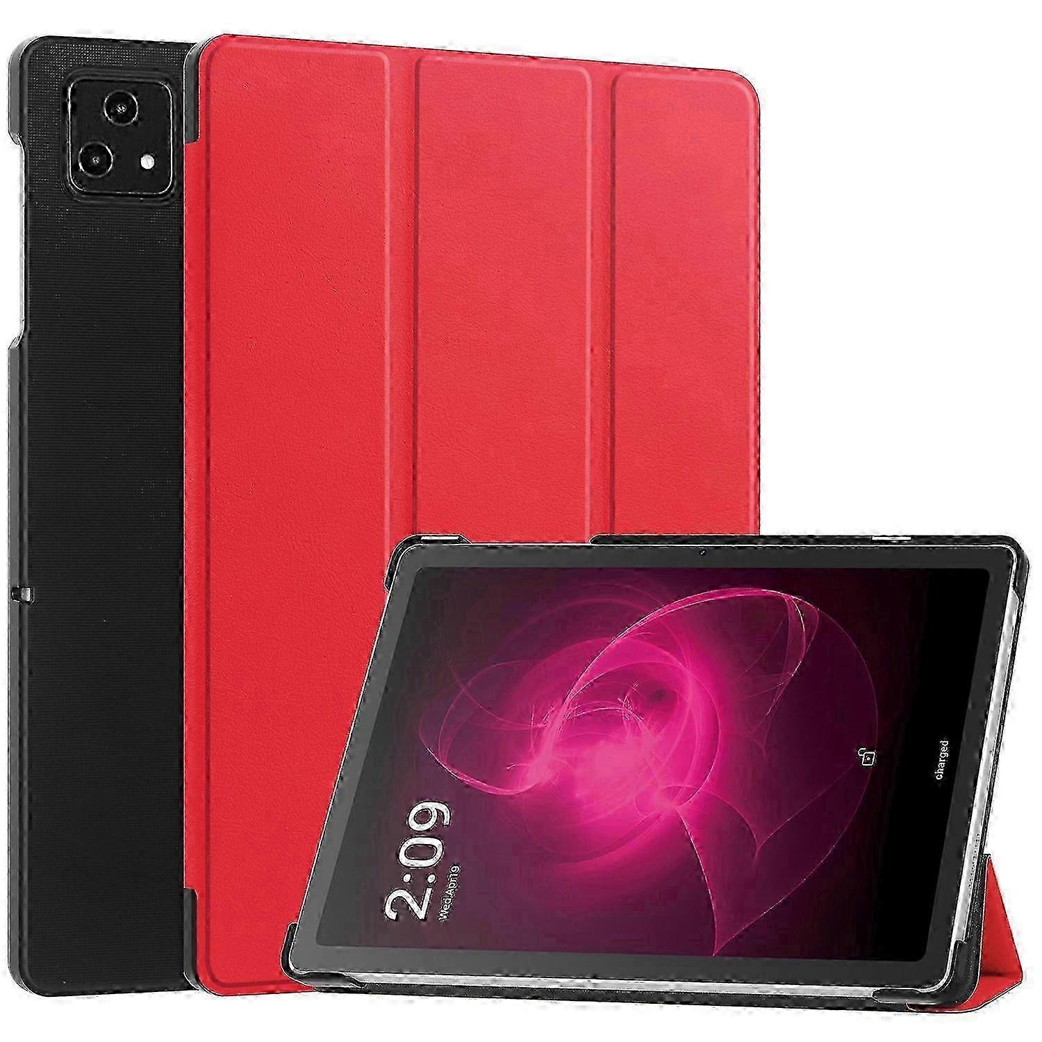 REVVL Tablet Smart Case PU Leather Tri-Fold Stand Cover