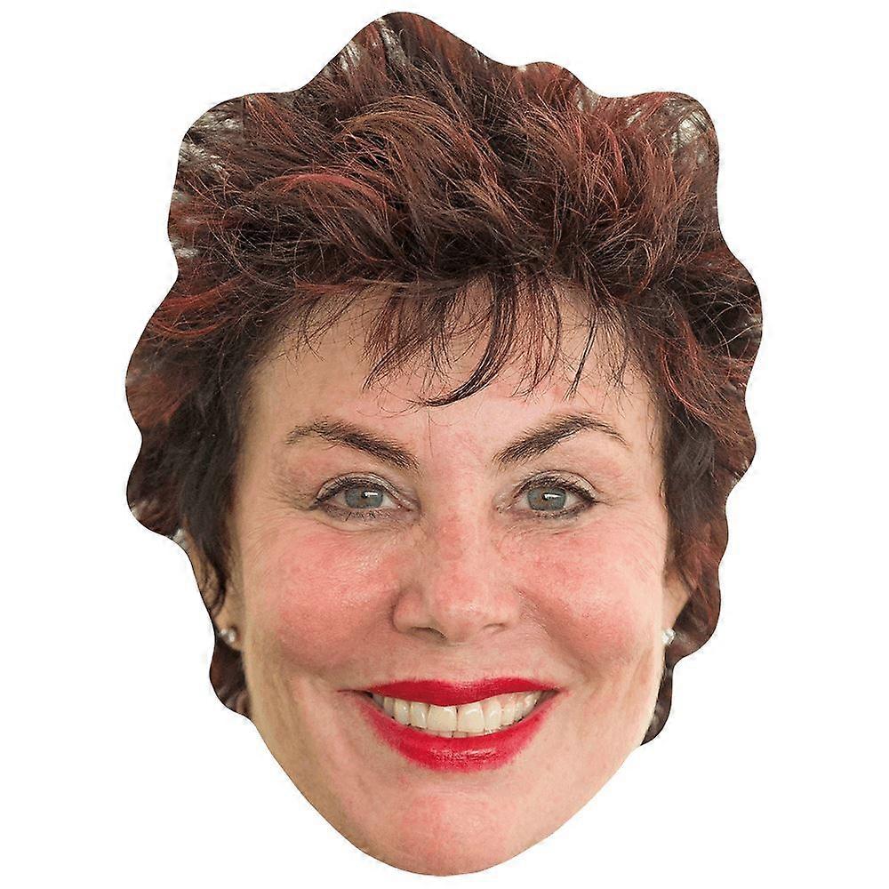 Ruby Wax (Lipstick) Big Head. Larger than life mask.