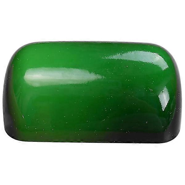 Grüner Lampenschirm aus Glas