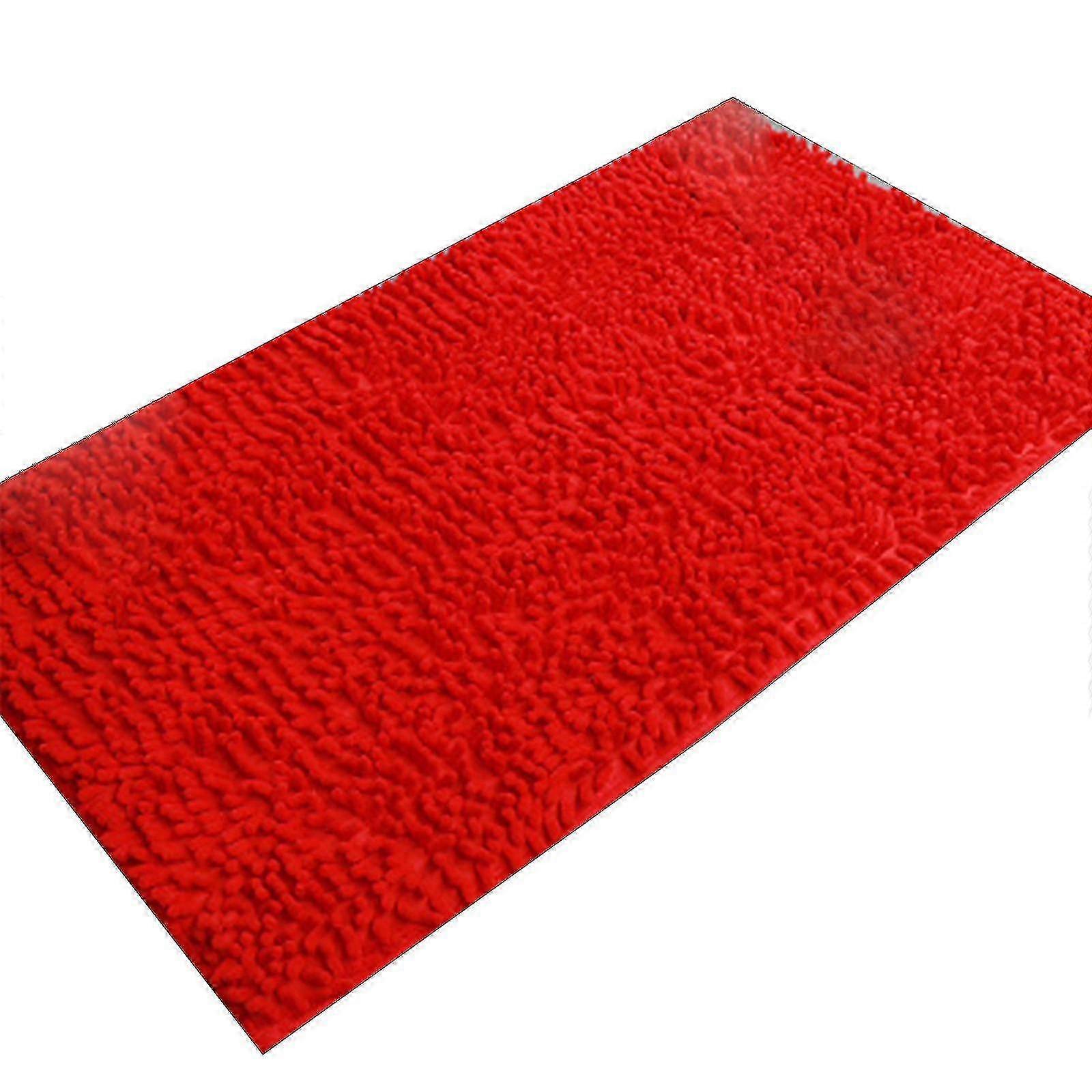 Non-slip bath mat for shower, soft shaggy and super absorbent
