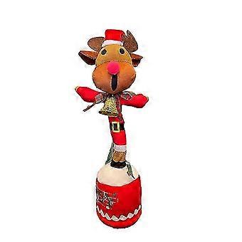 43cm Christmas Deer# Talking Dancing Cactus Usb Christmas Toys