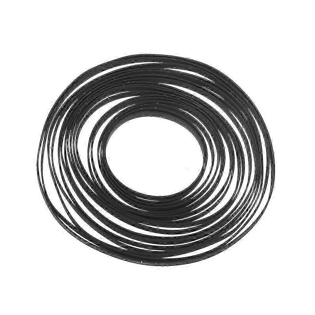 4mm Wide Flat Cassette Tape Machine Belt Assorted Common Belt for Recorder