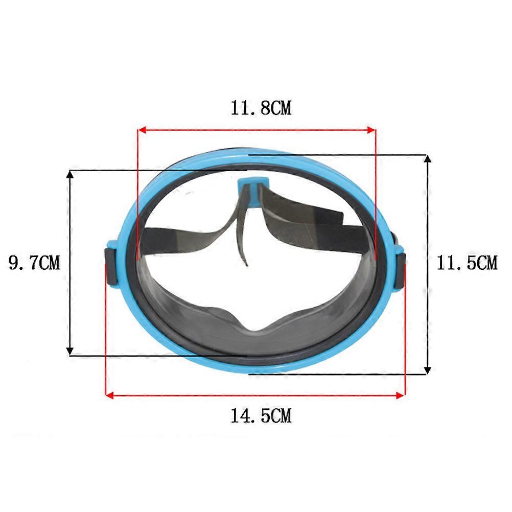 Waterproof Diving Mask Glass Swim Goggle for Diving Use 1Pcs