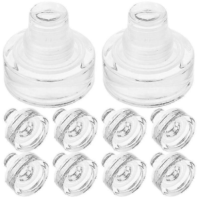 Wijn bier fles stop glas plug 10st afsluitdop