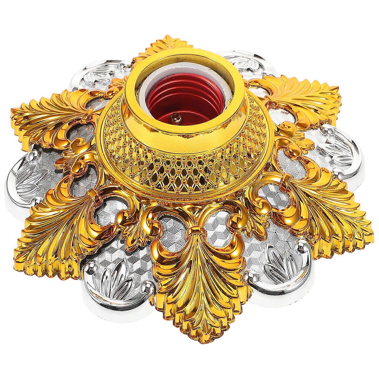 Ceiling Lamp Holder E27 Lamp Socket Base for 5Pcs Vintage European Light Fittings