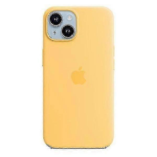 Silicone Case Compatible With Compatible with iPhone 14 Sunglow