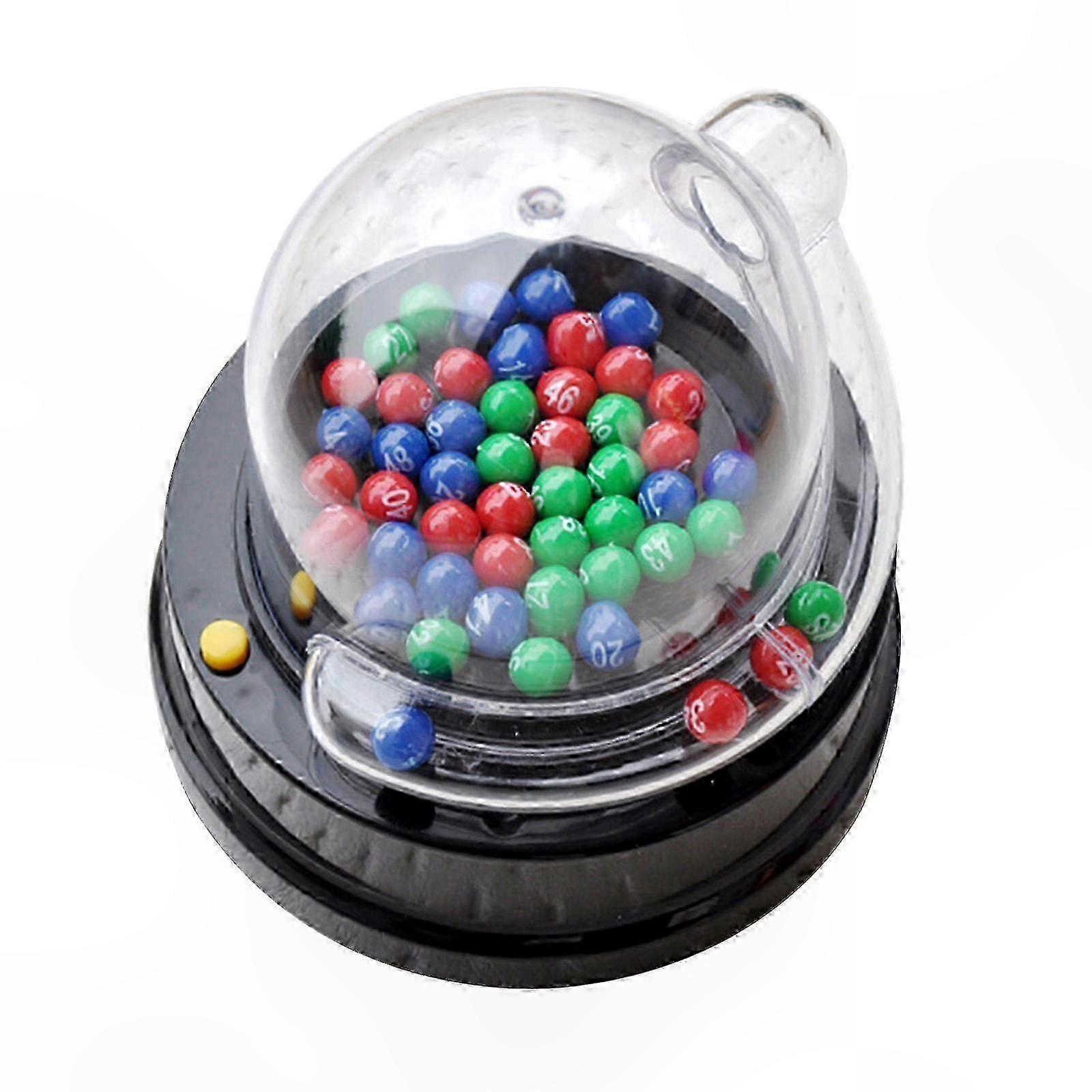 Portable Electronic Lottery Picker for Games and Raffles, Battery-Powered