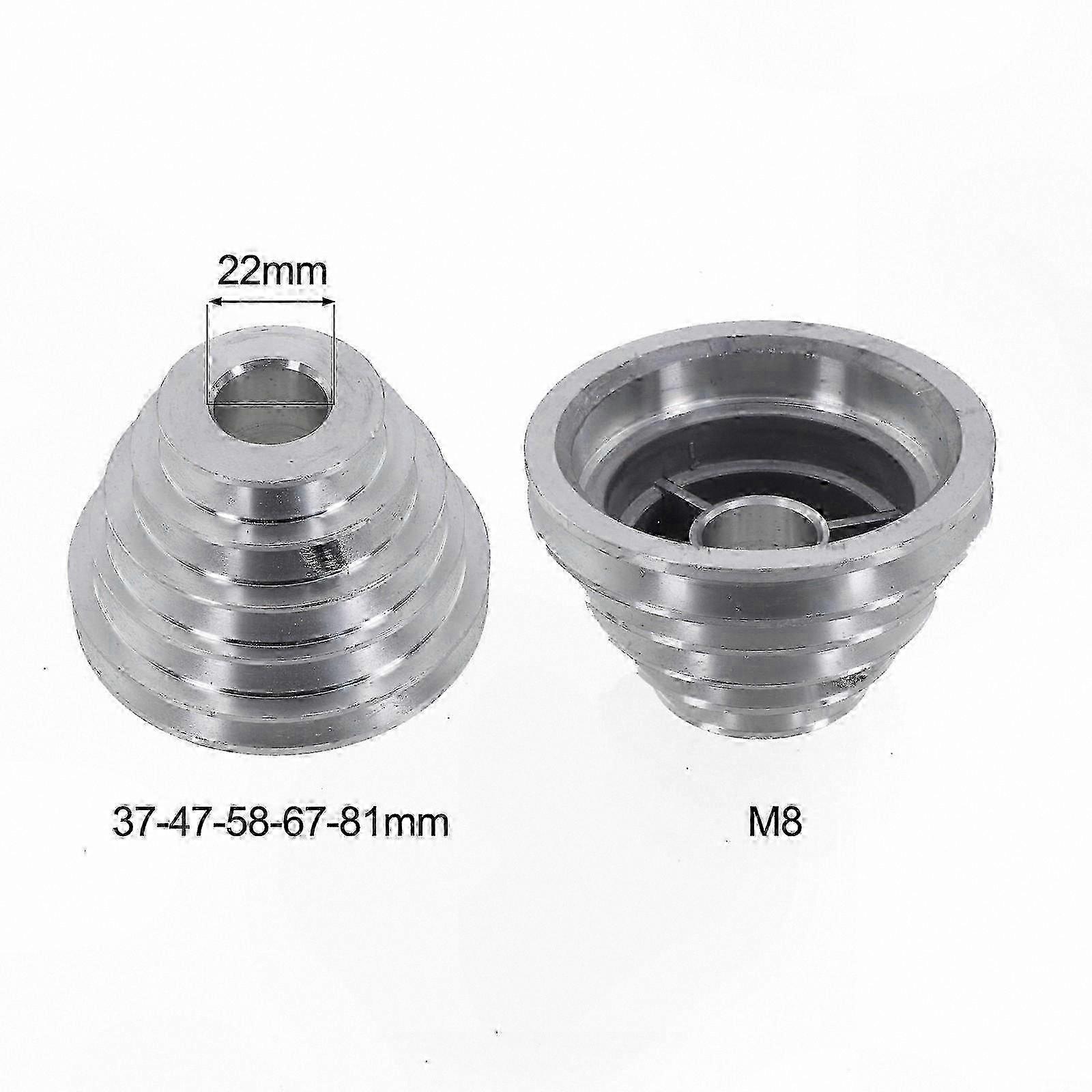 Aluminum Pulley Wheel with 5 Steps for V-Shaped A-Type Uses