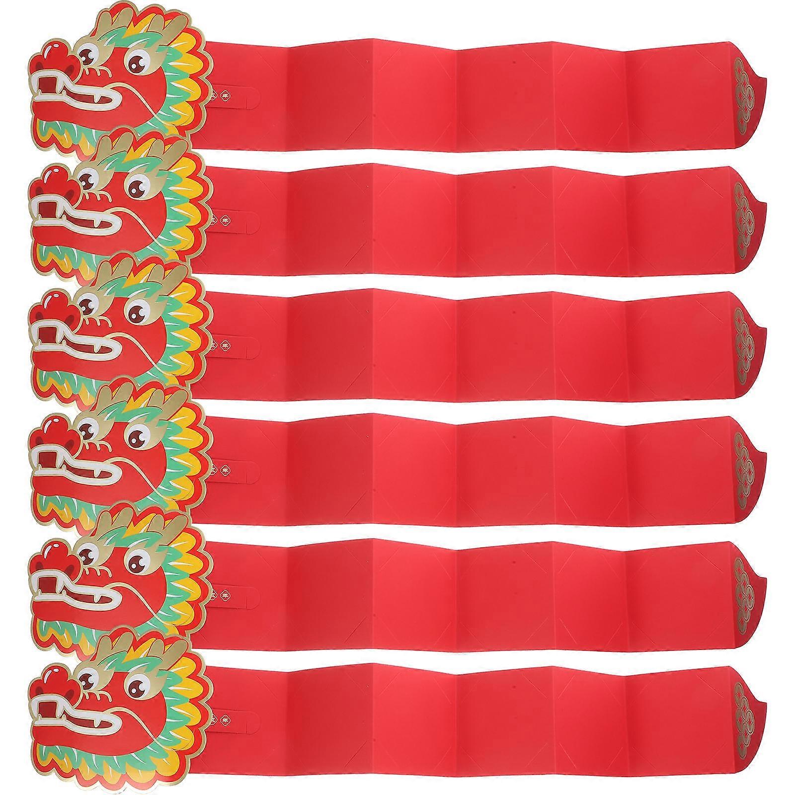 Paper Red Envelope Chinese Red Pockets for Party Use 24Pcs