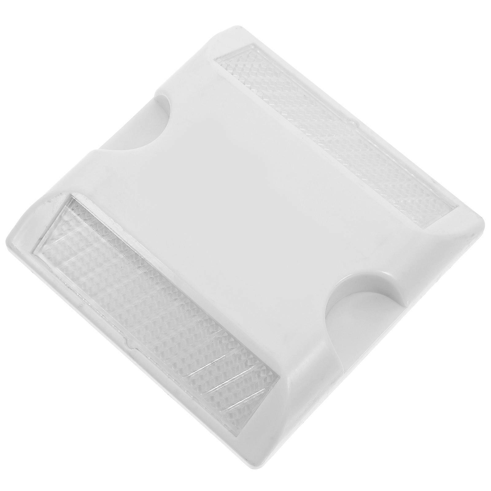 Reflective Pavement Marker for Road Safety Plastic White