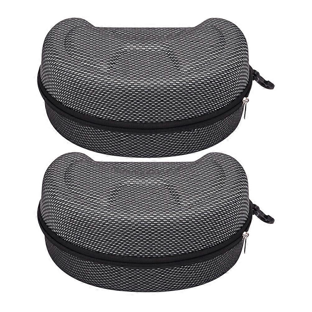 Motorcycle Goggles Case Eva Material for Practical 2Pcs Large Protective Box