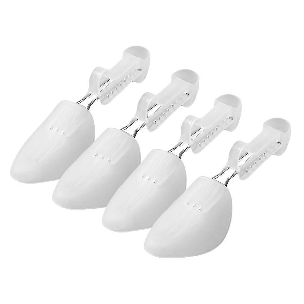 Plastic Shoe Trees Adjustable Shoe Keeper 2Pairs for Men Boot Use