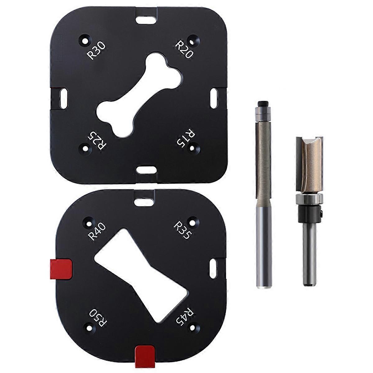 Pocket Radius Jig Router Cutting Fillet Template Mold