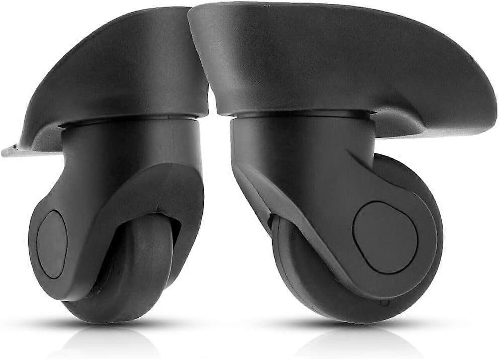 2PCS Luggage Wheels Replacement, Left and Right Suitcase Wheels Replacement,