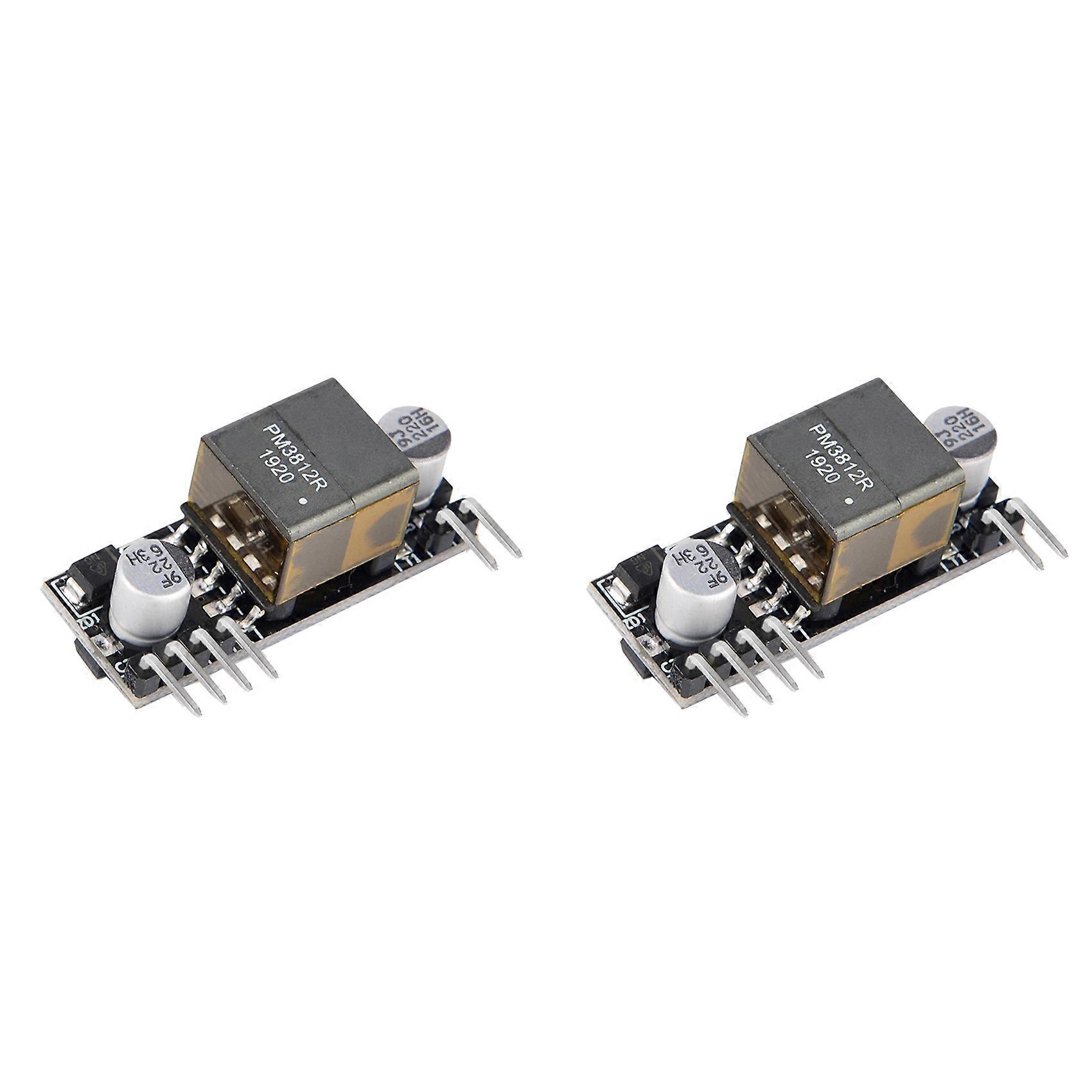 2X DP1435 12V PoE Module Solid Capacitor Embedded Pin Type Standard 48V Small Size Supports 100M Gigabit
