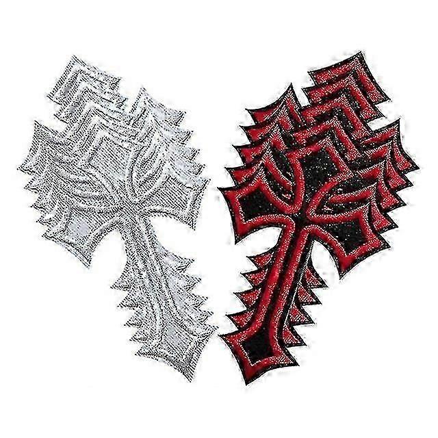 Jesus Cross Patch Iron On Patches X 10pcs