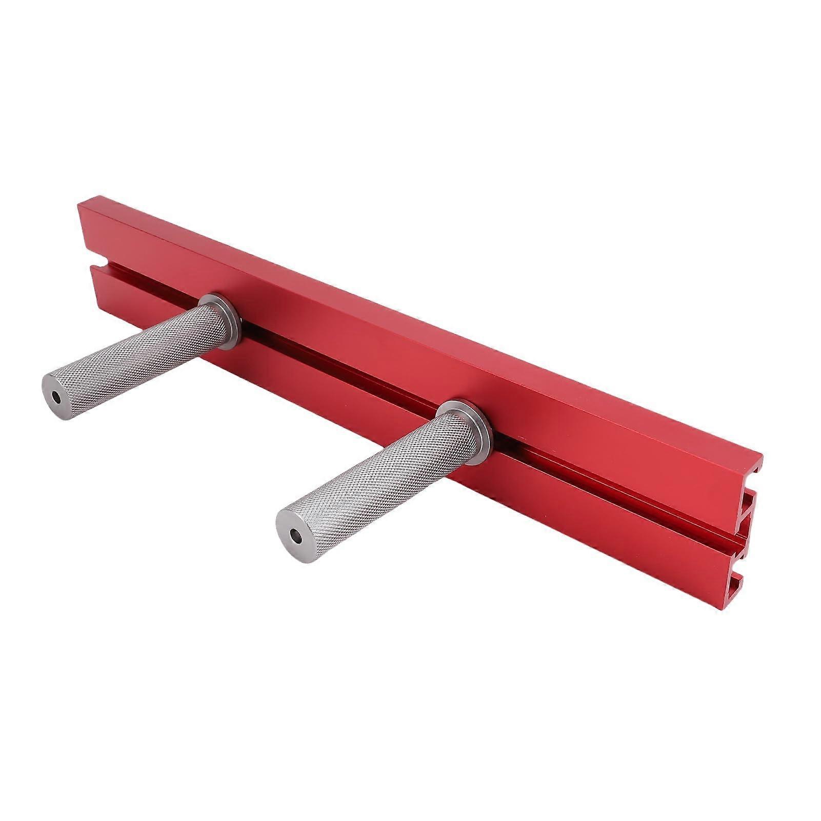 19mm Aluminum Table Saw Fence Kit with 2 Stops for Precise Woodworking and Drill Press
