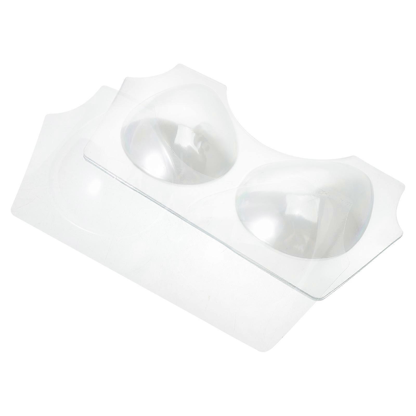 80Pcs Bra Packing Shaper Insert PVC Clear Support for Packaging Use