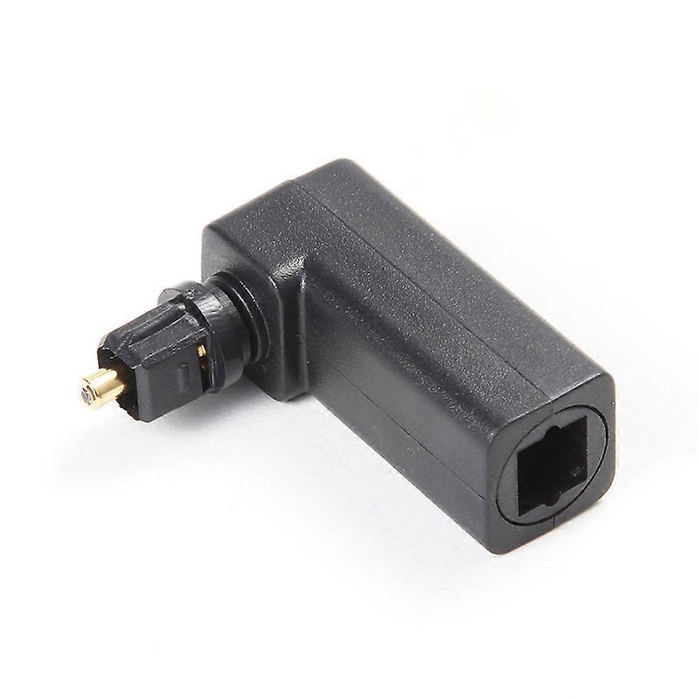 1 ks Toslink 90stupňový optický audio adaptér samec-samice