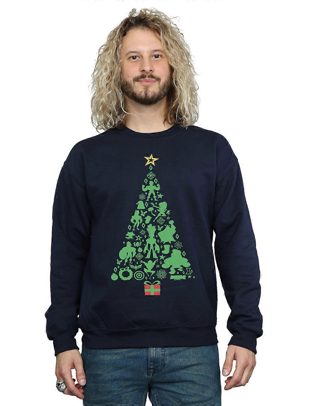 Marvel men ' s Avengers juletre Pullover