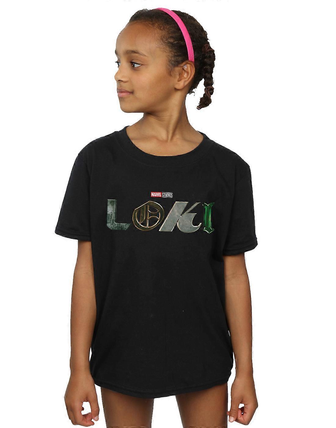 Marvel Girls Loki Logo Camiseta