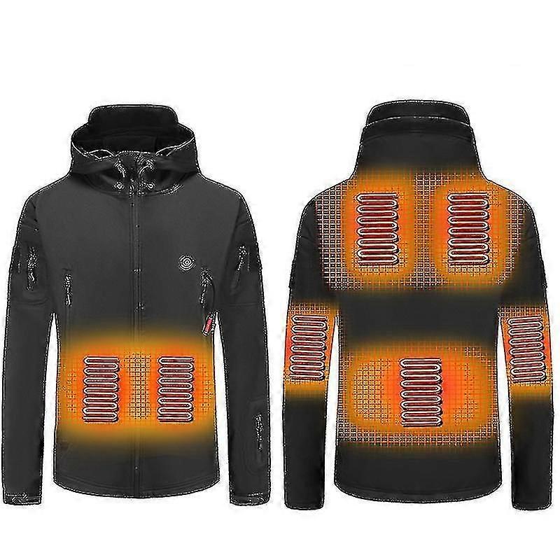 Heated Jacket, Waterproof Winter Outdoor Heated Jacket Heating Jacket Coat