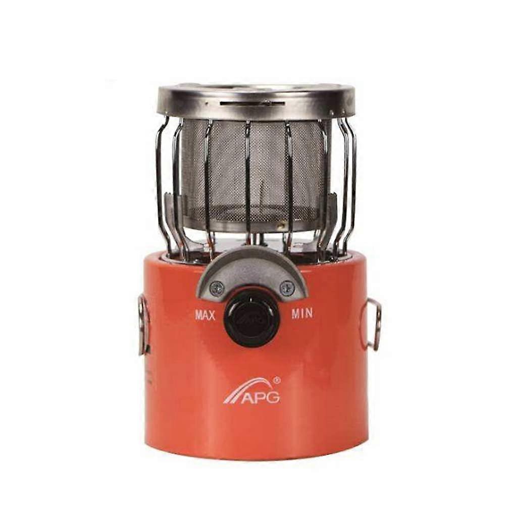 Mini Portable Propane Camping Heater with Adjustable Flame for Outdoor Tent Heating and Cooking