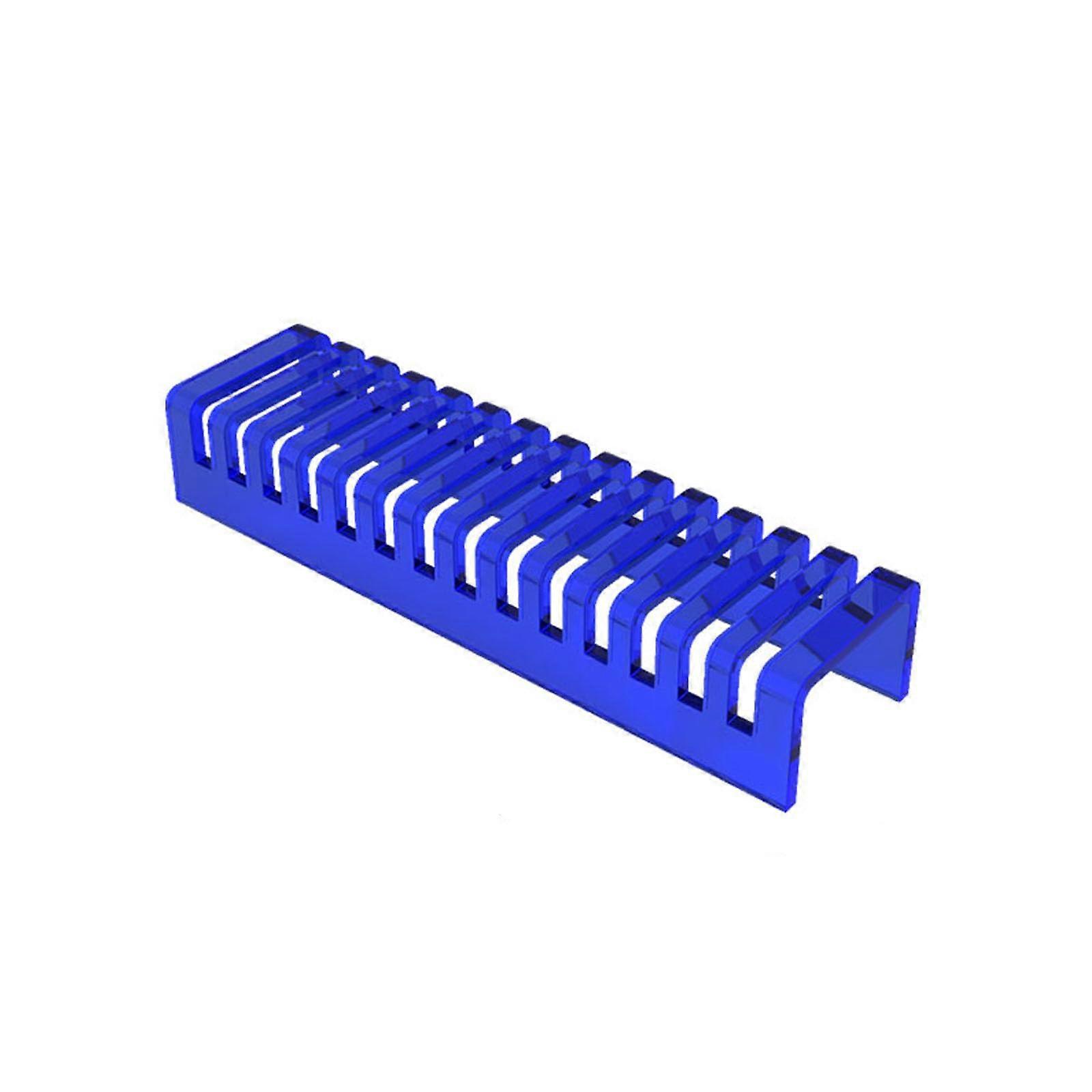 Tile Display Rack Ceramic Tile Display Stand Holds 14 Samples Space Saving Blue Marble Organizer