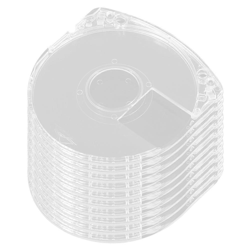 Game Disc Case Acrylic Protective Shell for Game Disc 10Pcs Accessory