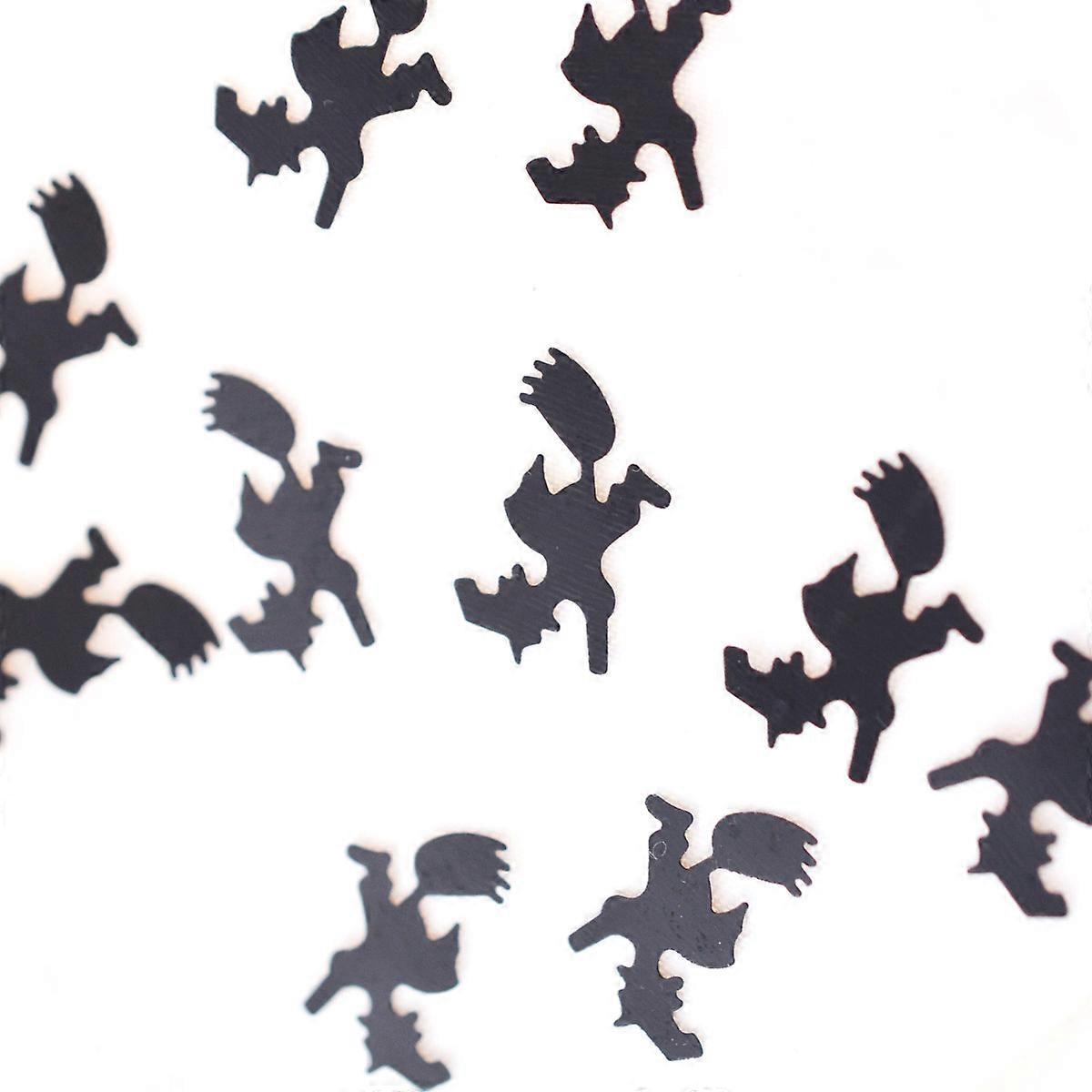 Halloween Decoration Witch Paper Cuttings for Table Throwing 1Pack