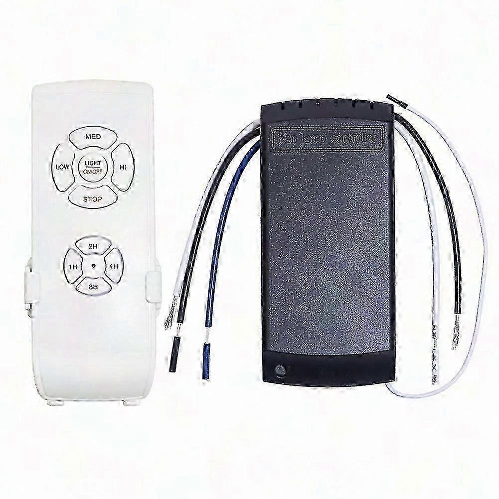 Ceiling Fan Remote Control Kit with Timer and Speed Adjustment for AC 220V Light Switch