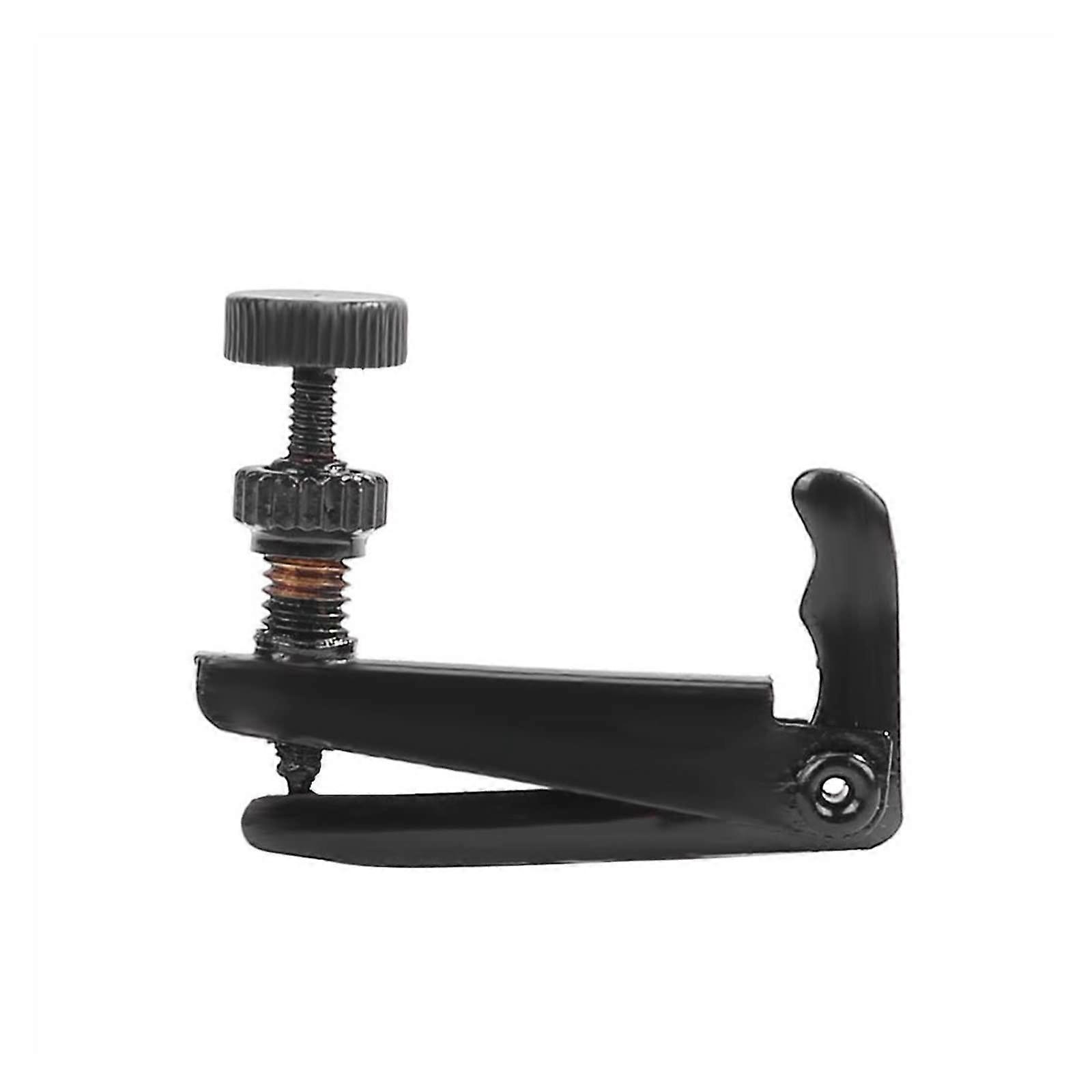 Violin Fine Tuner Black String Adjuster with Precise Micro Tuning and Stable Pitch Control