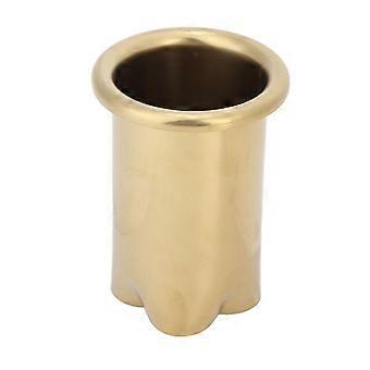 Stainless Steel Hair Dryer Holder Wall Mount, Blow Dryer Rack Shelf for Home Salon Bathroom, Durable Gold Finish