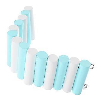 Échelle d'escalade en bois bleu ciel pour hamster, jouet pour petits animaux (lot de 3).