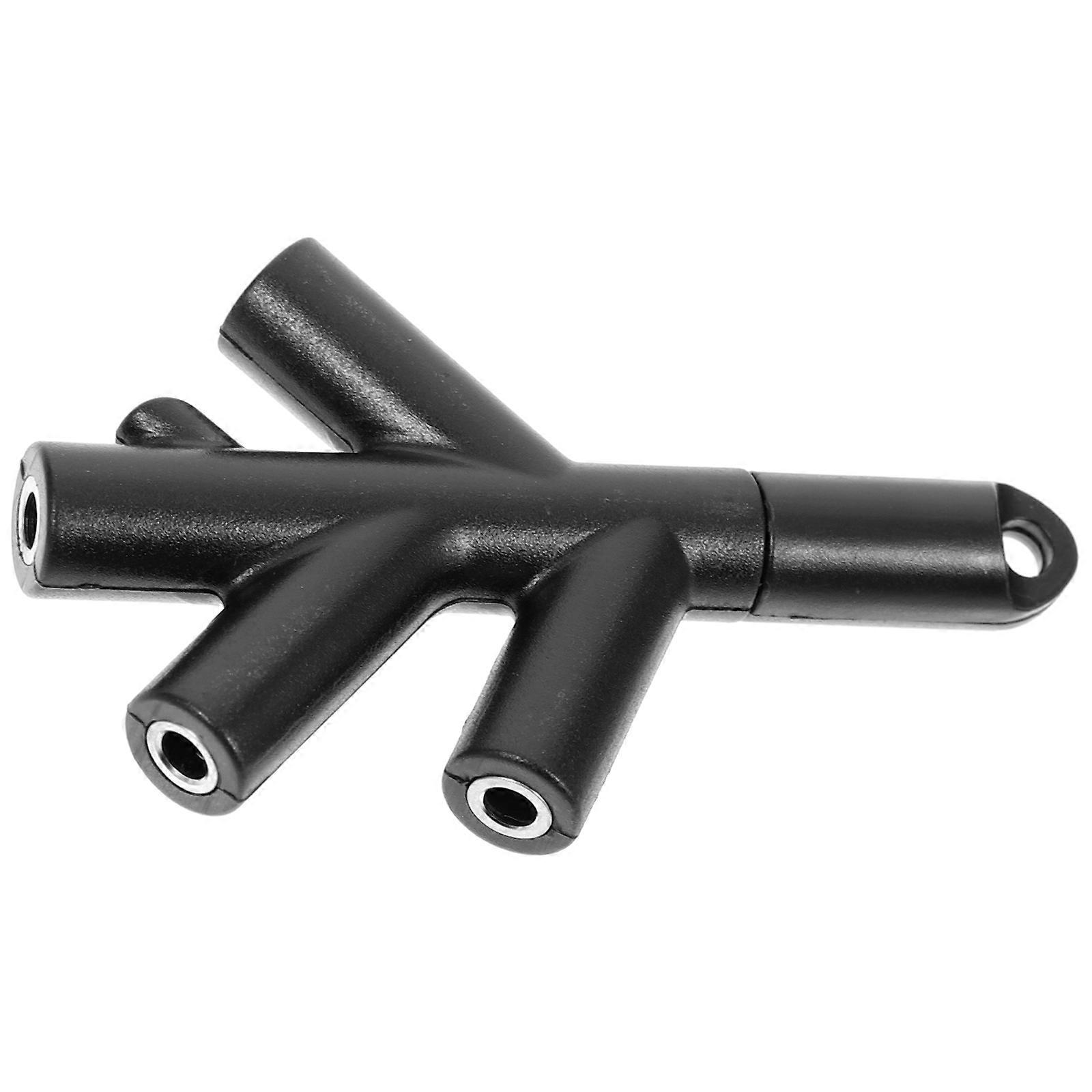 Audio Adapter 4-Way Multi Headphone Splitter for Headphone Use