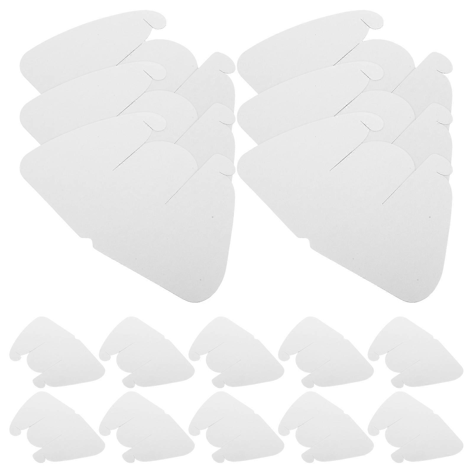 Plastic Hat Insert Baseball Cap Support for Cap 25Pcs White PVC