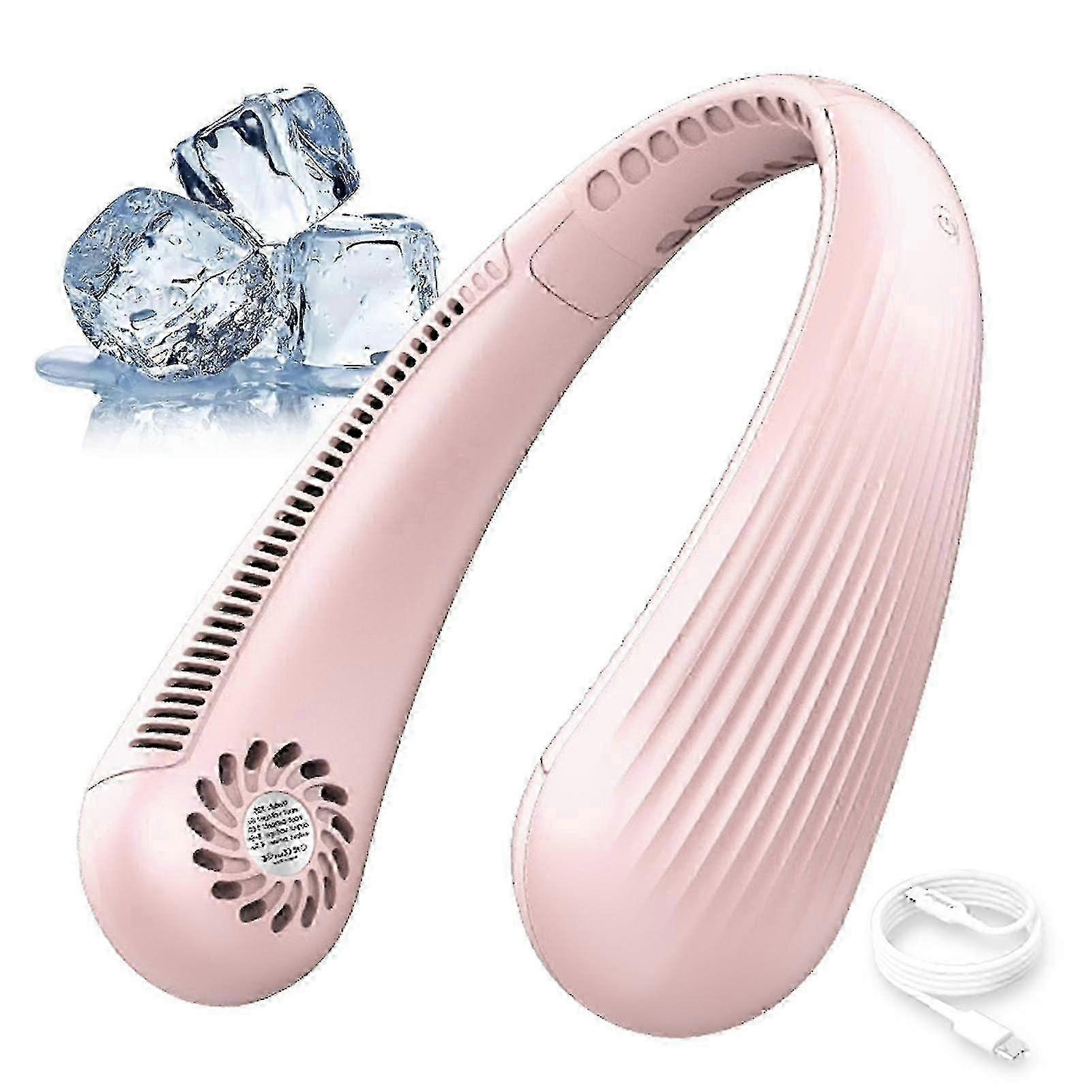Portable Bladeless Personal Usb Neck (pink)