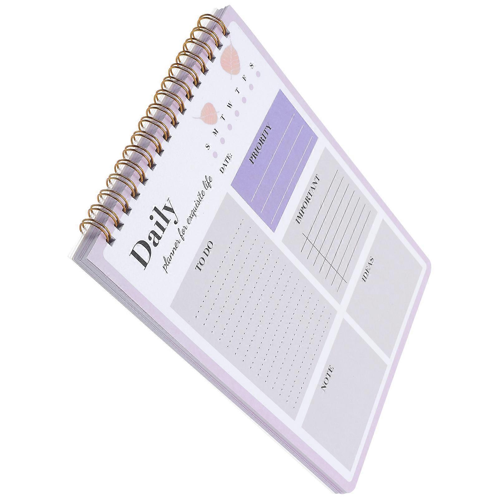 Time Management Notebook Schedule Planner with to Do List Notepad for Writing Use