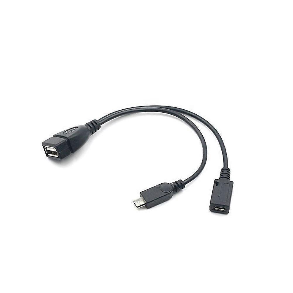USB OTG Smart Phone Extension Cable With Powered Data Cable For Android