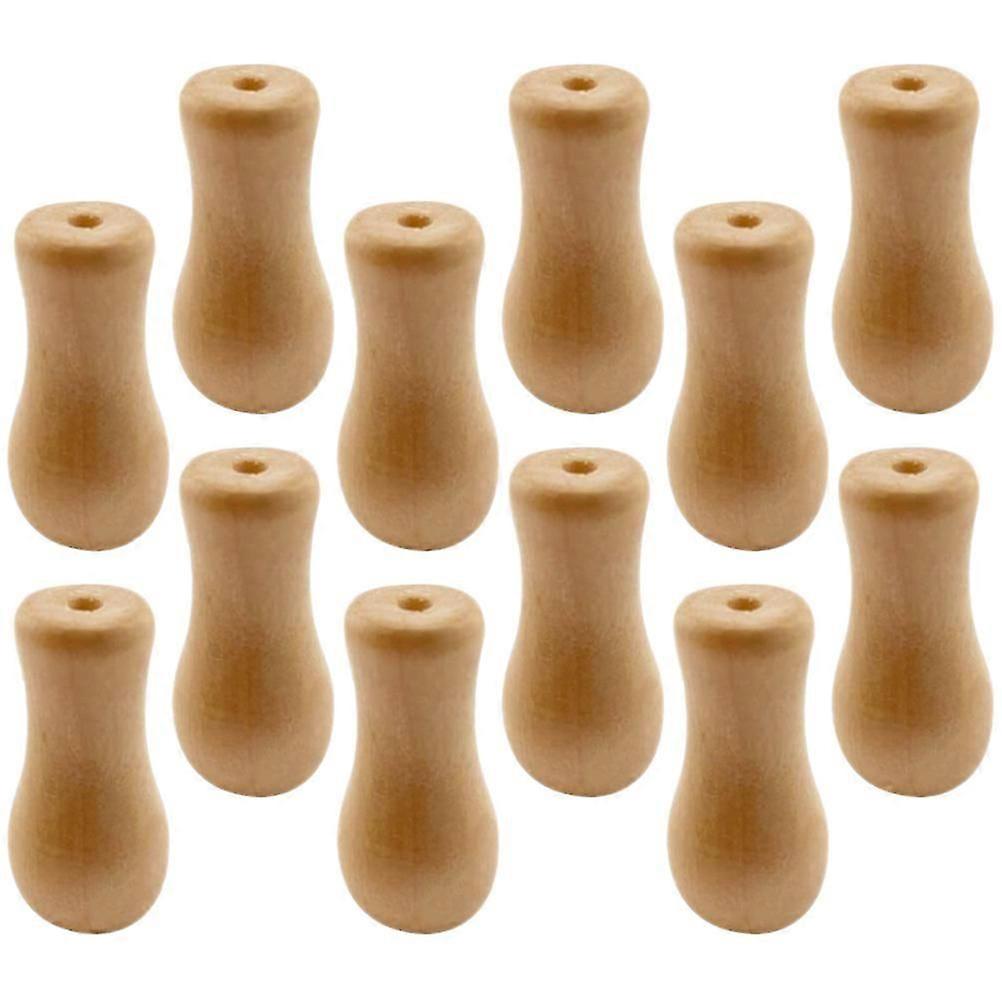 Wood Blind Cord Knobs Window Shade Pull Accessories 24Pcs Set