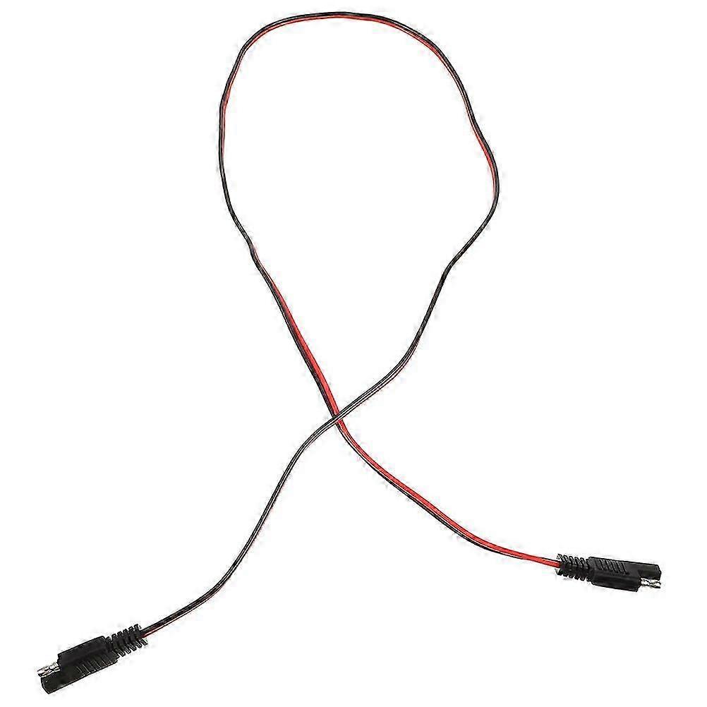 Red Sae Cable Extension for Solar Panel Quick Disconnect 5Pcs Set
