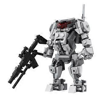 Gobricks Hardsuit Robot Moc Building Blocks Machinery Game Mecha Warriors Assemble Model Brick Toys For Children Kids Gift