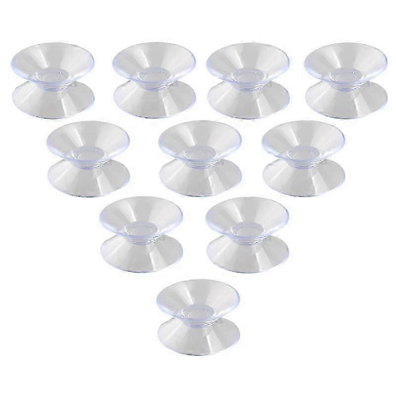 10pcs Suction Cups compatible with Glass Double Sided