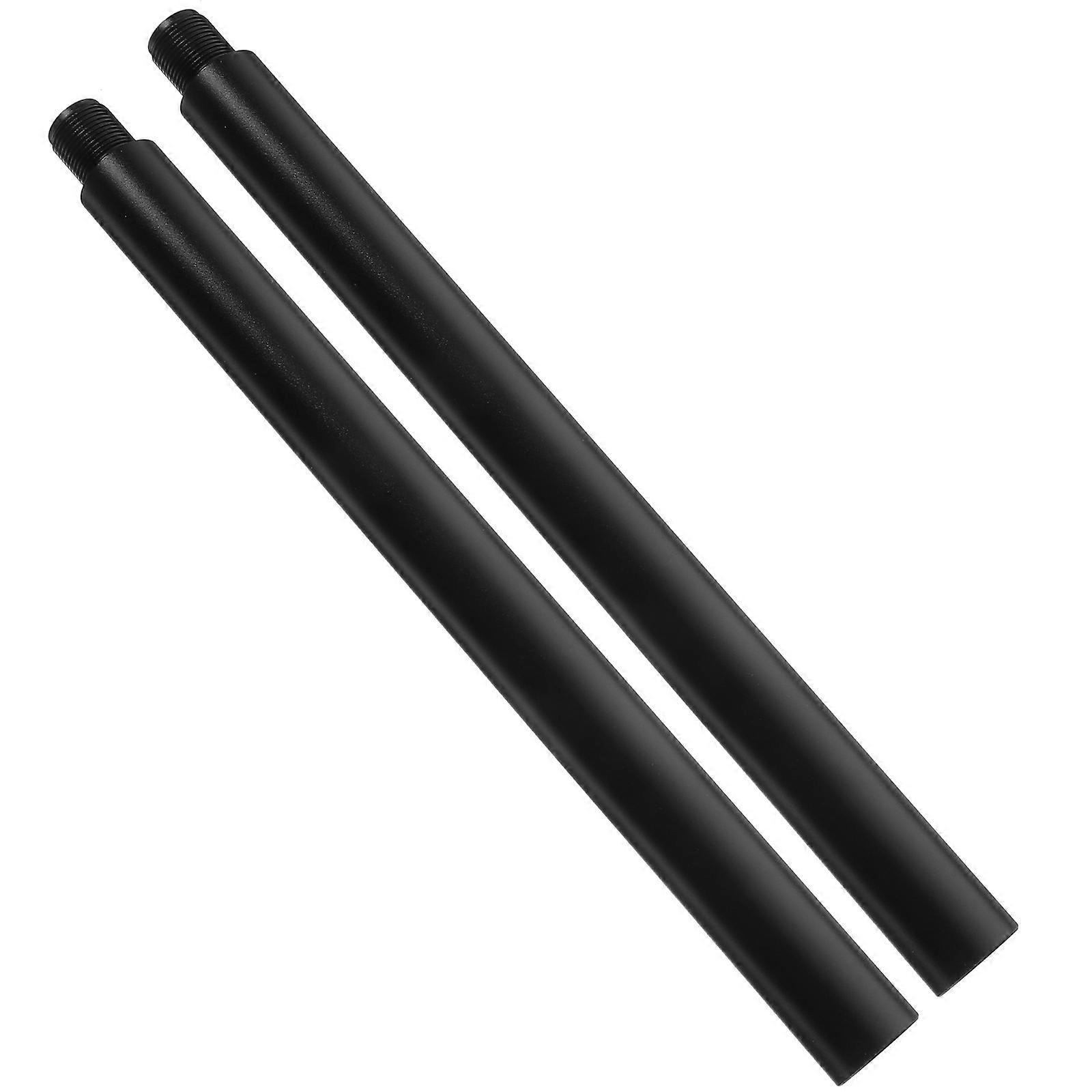 2pcs Speaker Pole Mount Thread Speaker Mount Pole 23.5cm Extended Pole