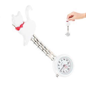 1pc Adorable Hanging Watch Nurse Pocket Brooch Universal Quartz Pocket Watch