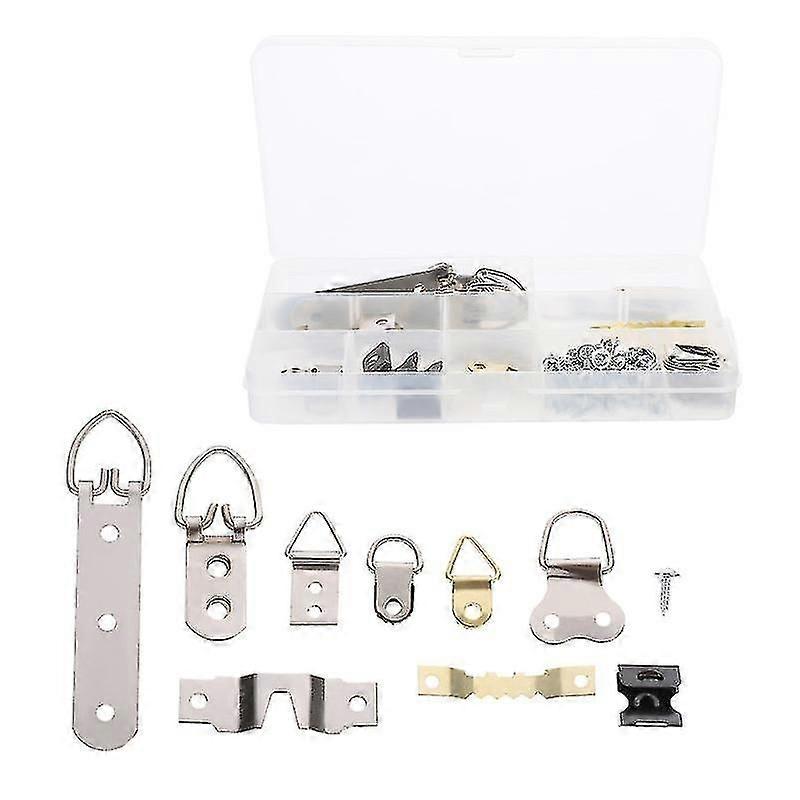 96pcs Storage Hooks, Photo Frame Hook Kit