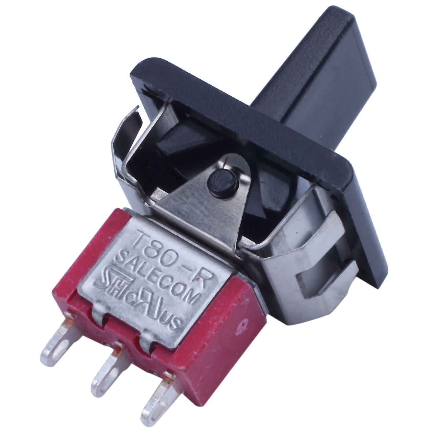 Interruttore a levetta SPDT momentaneo a 3 posizioni AC 250V/3A 125V/5A T80-R